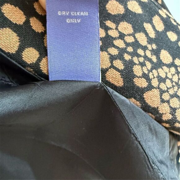 Vivienne Tam Women's Leopard Print Cropped Jacket Size 4 Multicolor - Picture 6 of 6